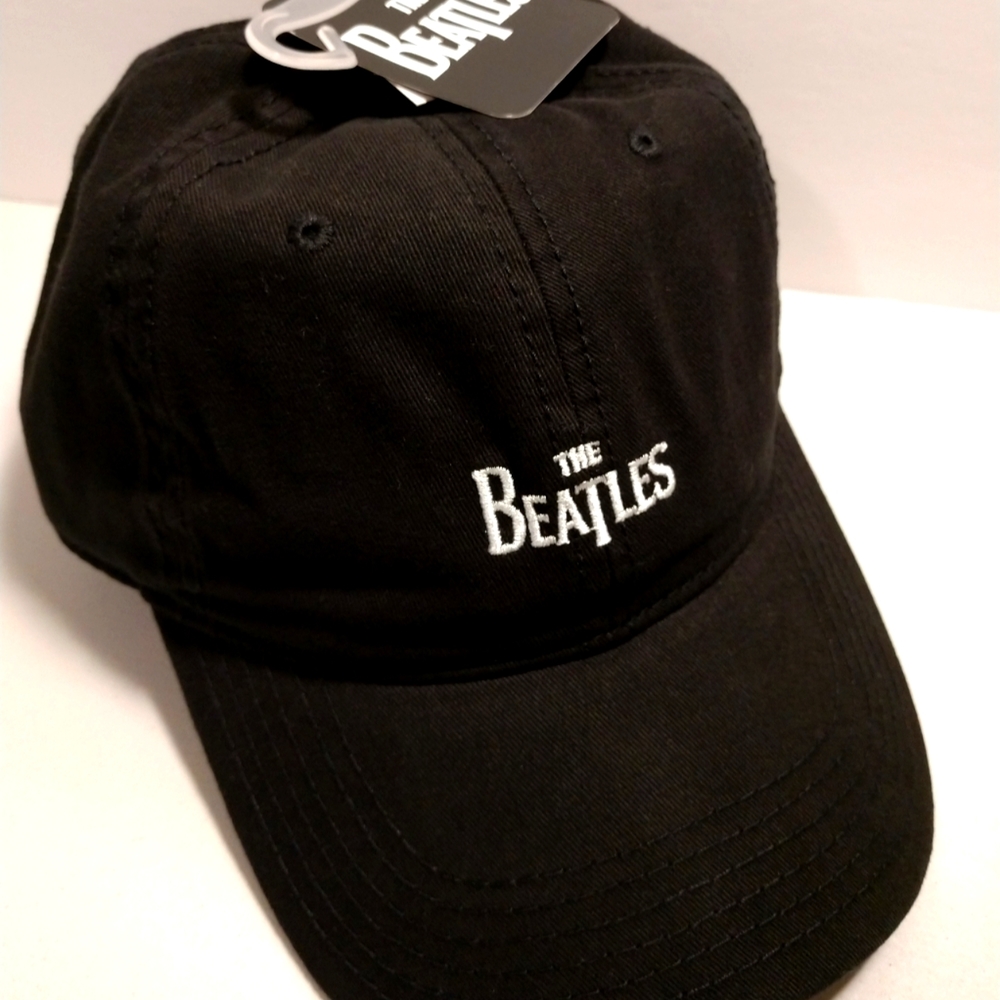 The Beatles Black Hat/Cap Adjustable